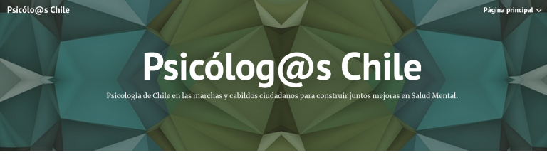 INFORMACIÓN DE UTILIDAD: Grupo Psicólog@s Chile