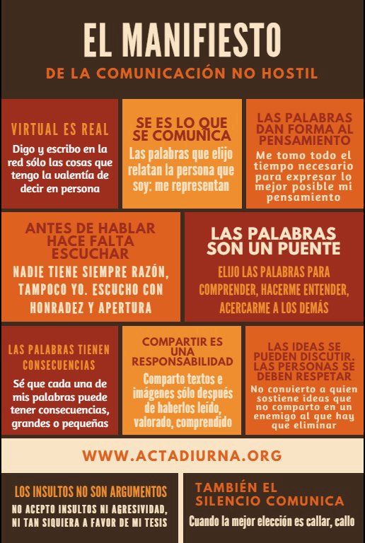 Manifiesto de la Comunicación No Hostil