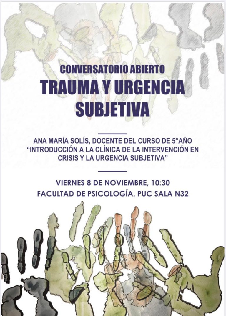 Conversatorio Abierto – Trauma y Urgencia Subjetiva