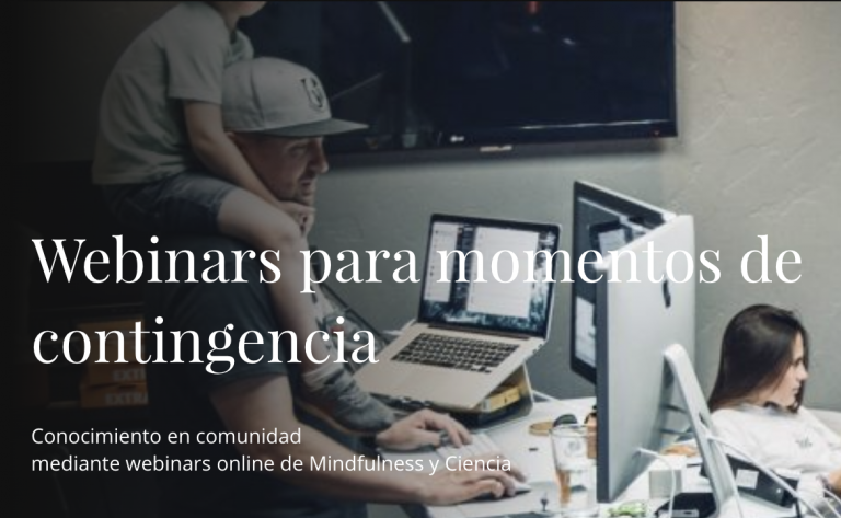 Webinars para momentos de contingencia