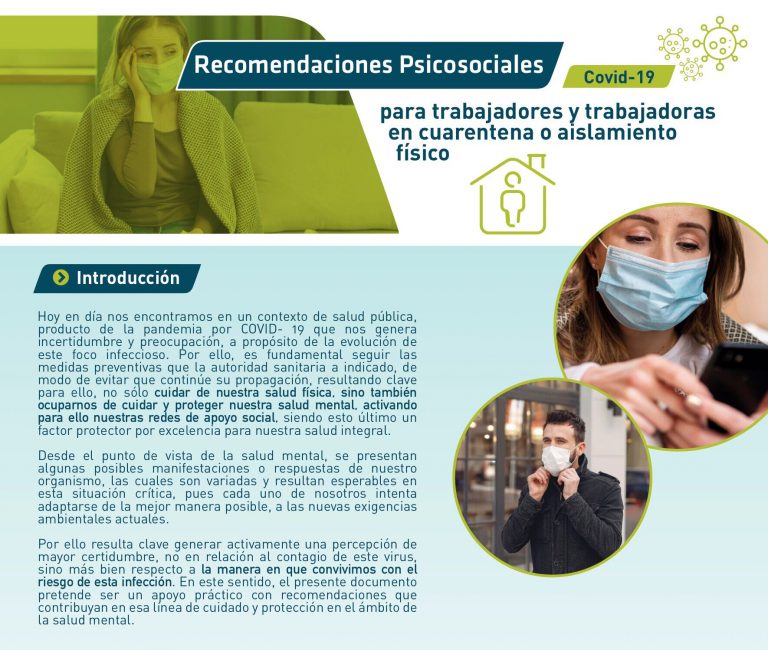 Mutual de Seguridad: Recomendaciones para trabajar en cuarentena