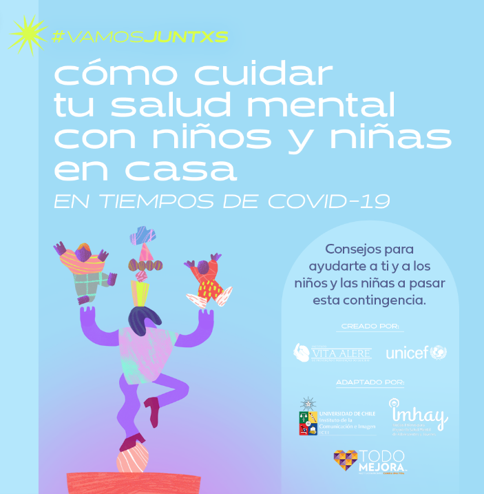 Cómo cuidar tu salud mental con niñ@s en casa