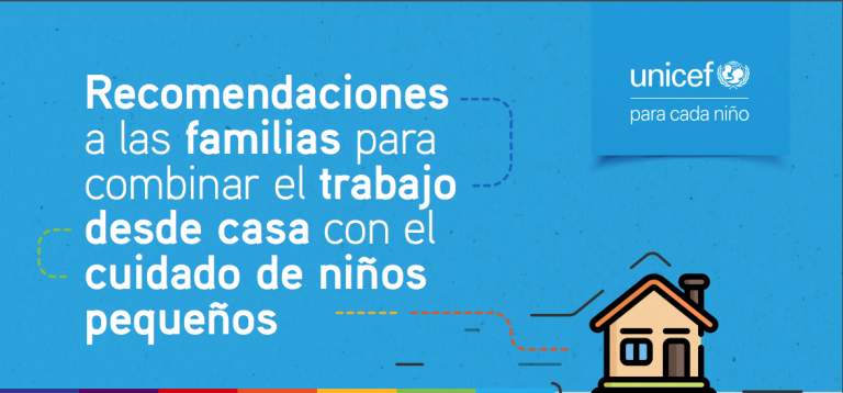 Recomendaciones para combinar el trabajo desde casa con el cuidado de niños pequeños