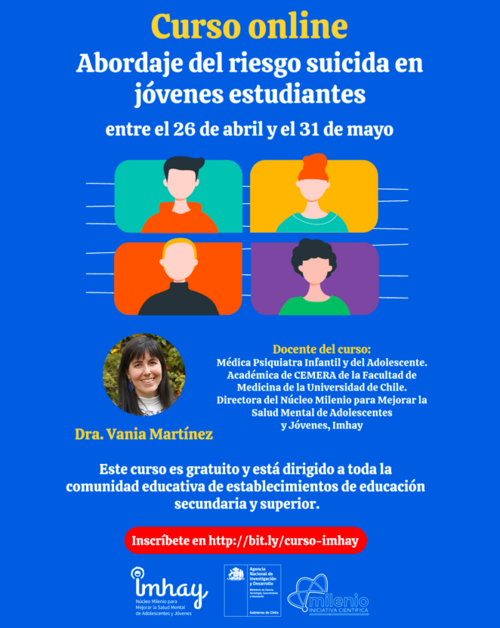 CURSO: Abordaje del riesgo suicida en jóvenes estudiantes