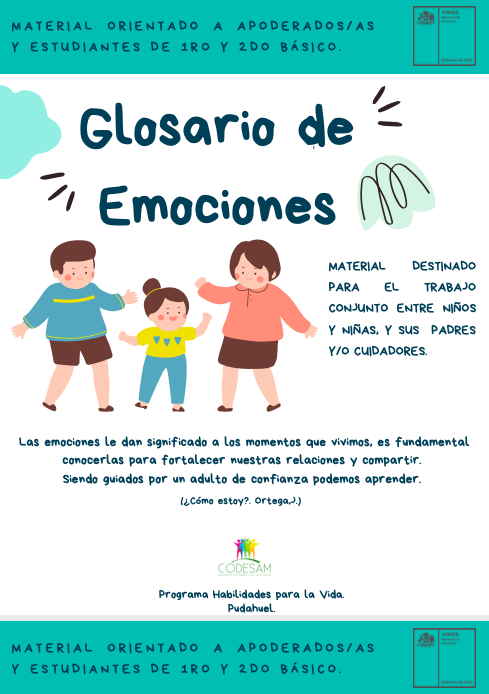 Glosario de las emociones