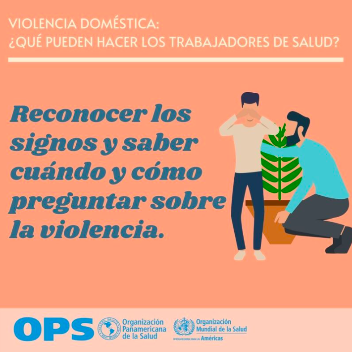 Violencia doméstica ¿qué pueden hacer los trabajadores de salud?