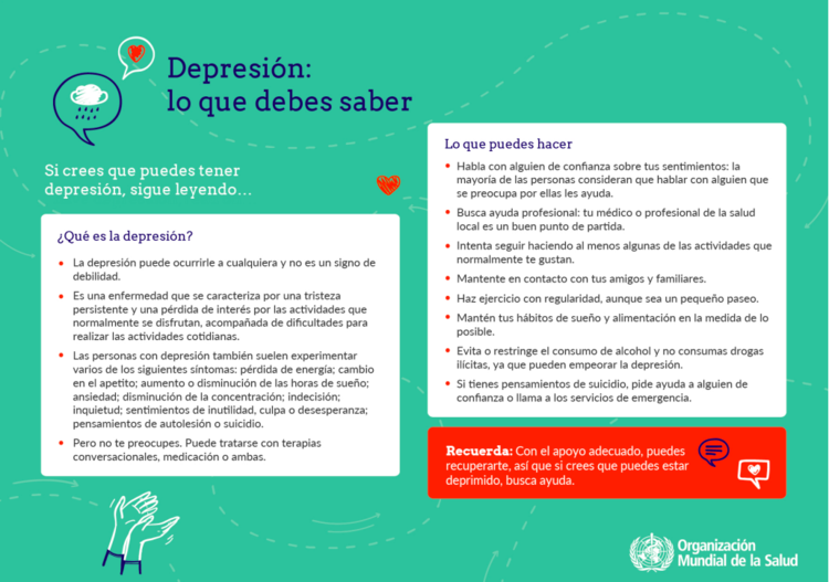 Depresión y suicidio: lo que debes saber y lo que que puedes hacer