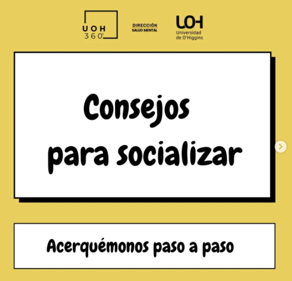 Consejos para socializar