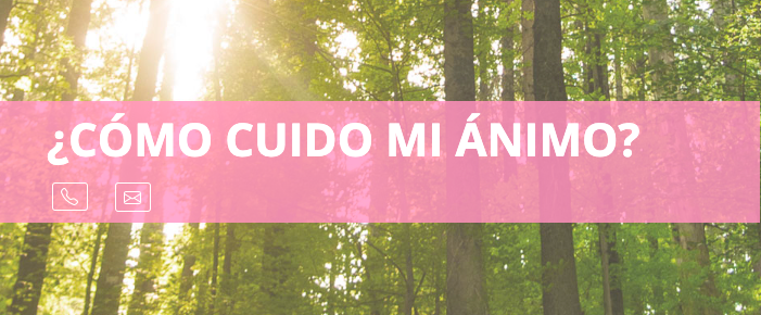 ¿Cómo cuido mi estado de ánimo?