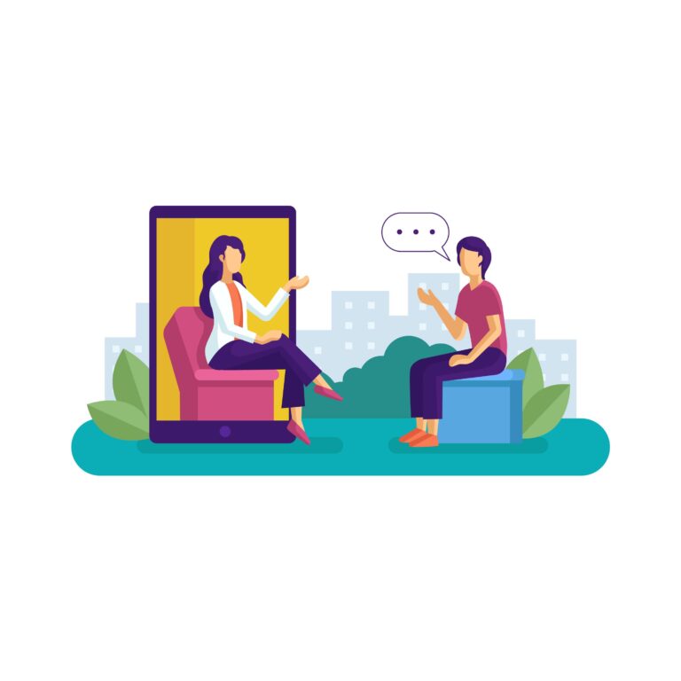 ¿Qué es la telesalud mental?