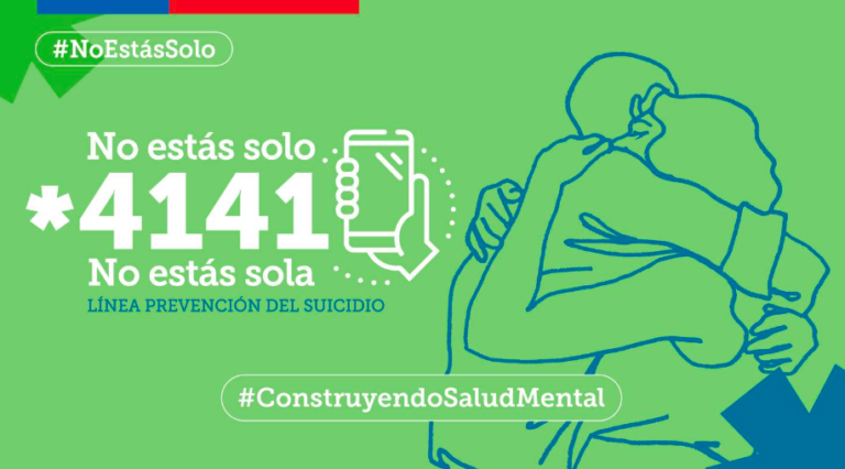 4141: Línea telefónica para la prevención del suicidio