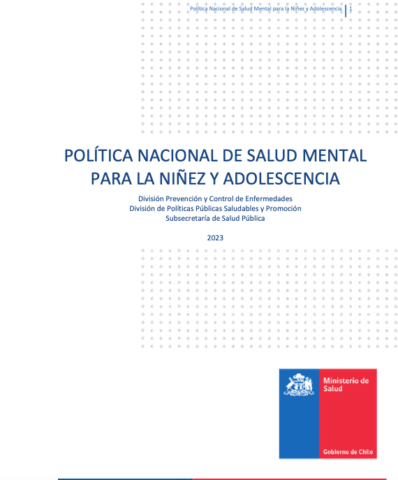 Invitación a Consulta pública: «Política Nacional de Salud Mental de la Niñez y Adolescencia»