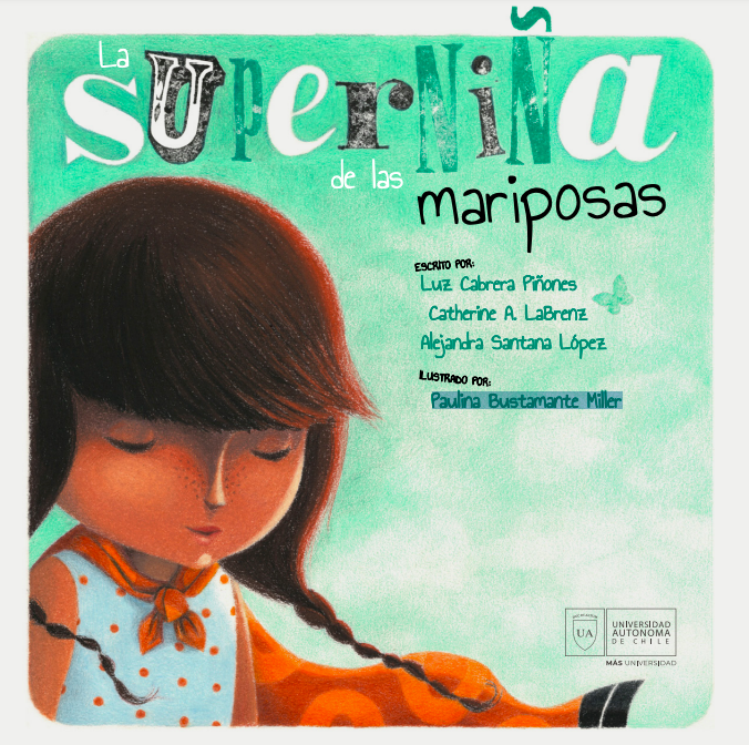 La super niña de las mariposas