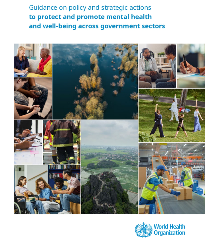 Políticas públicas y salud mental: la propuesta de la OMS